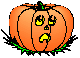 A very scary pumpkin